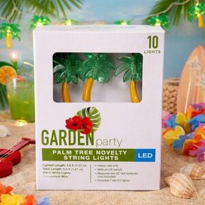 Palm Tree Light Set- LED/ Battery Powered  - Lights String Garden Party